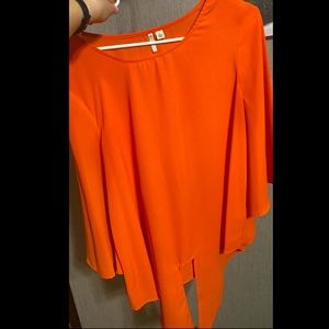 Orange Blouse